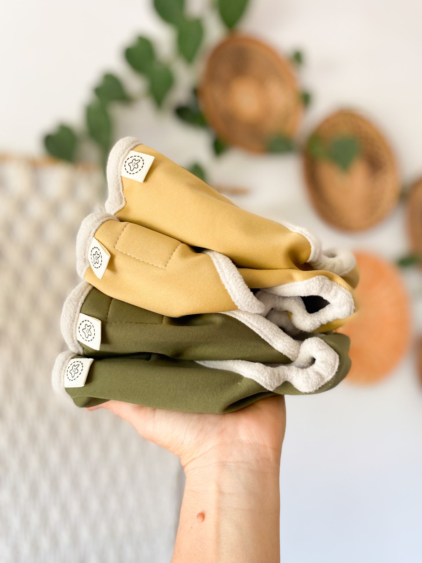 Night time cloth nappy set (6kg+)