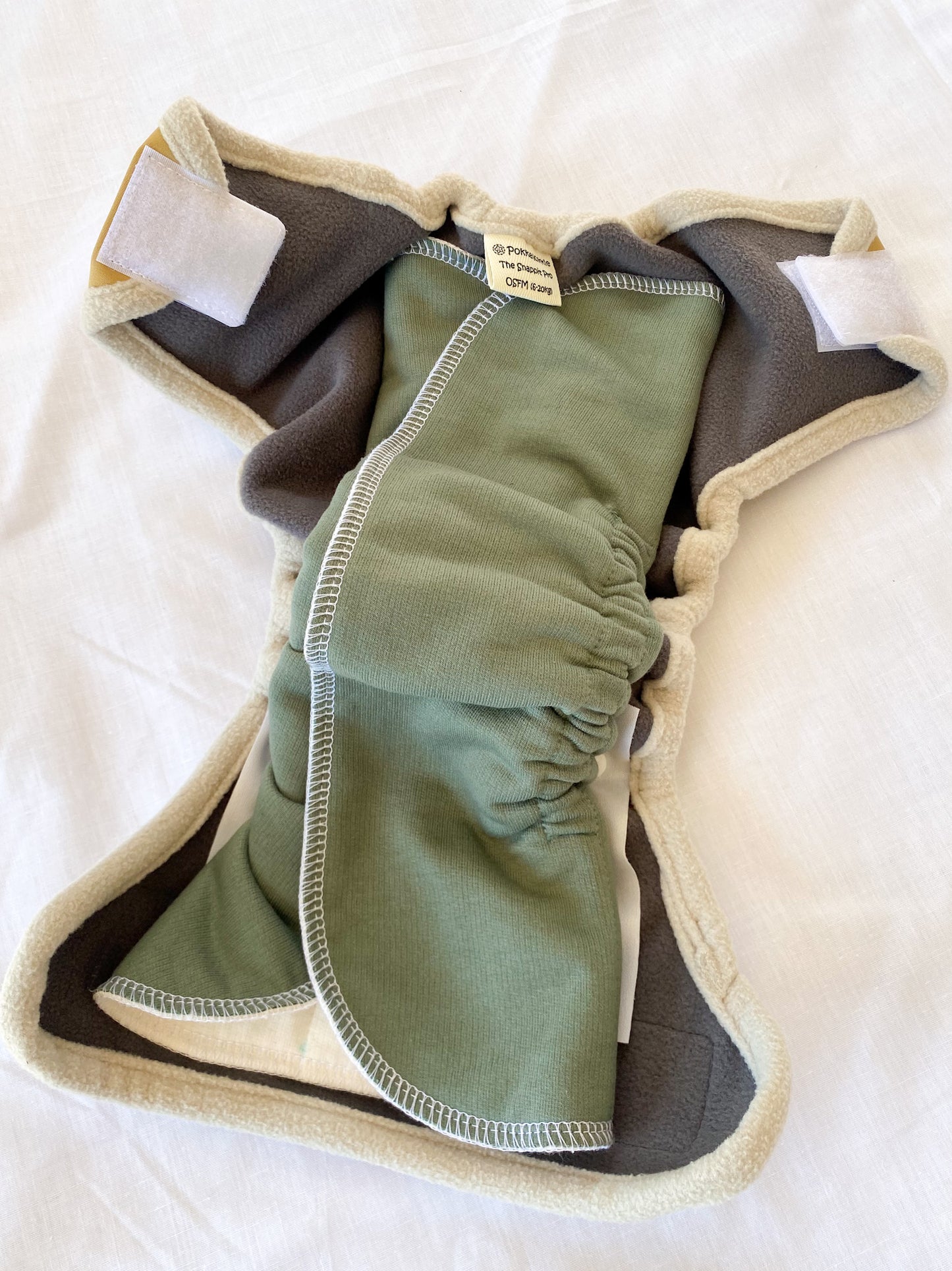 Full time Snappit Pro and Siesta cloth nappy set (6kg - potty)