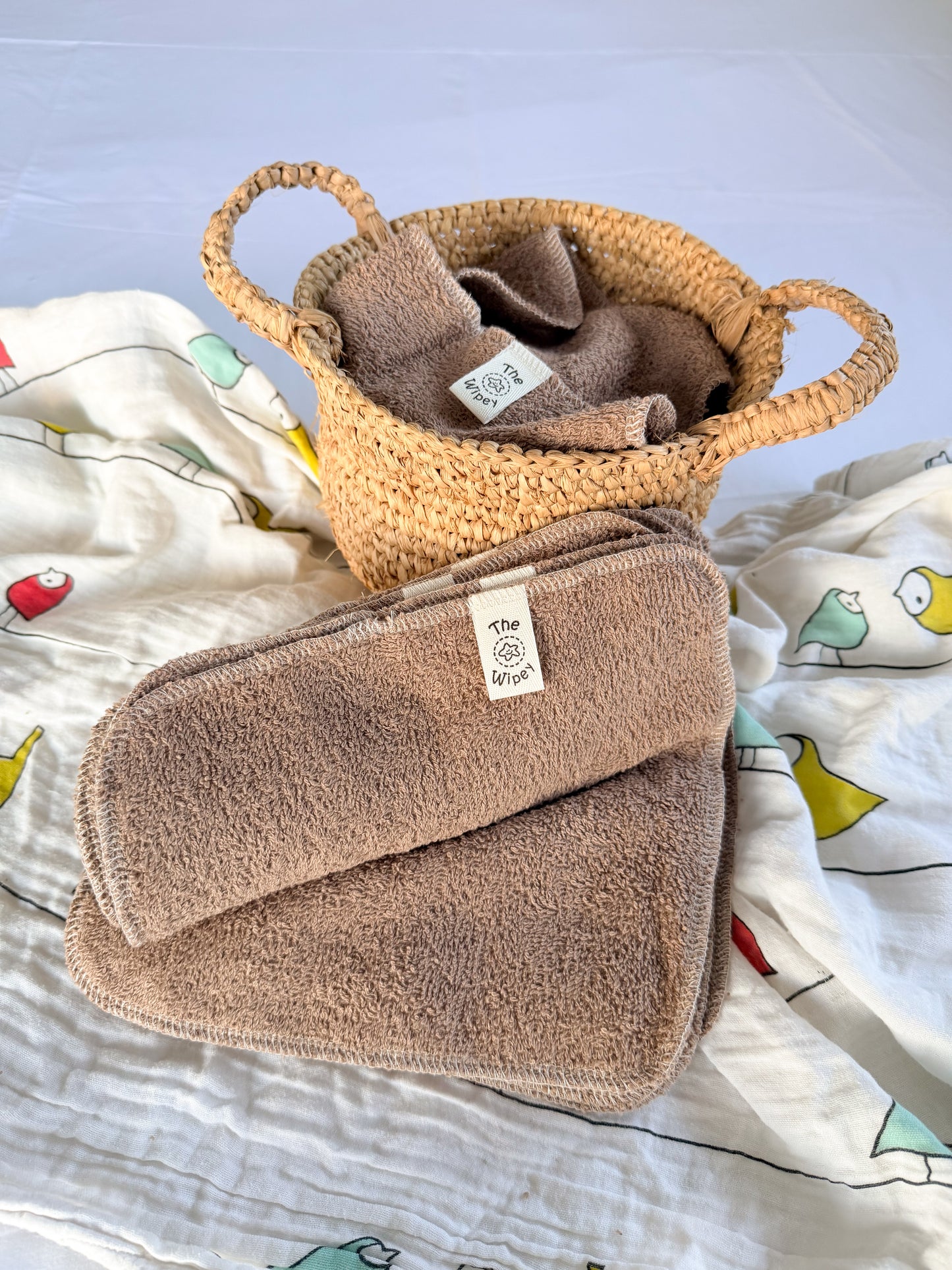 Wipey Reusable Cloth Wipe Packs