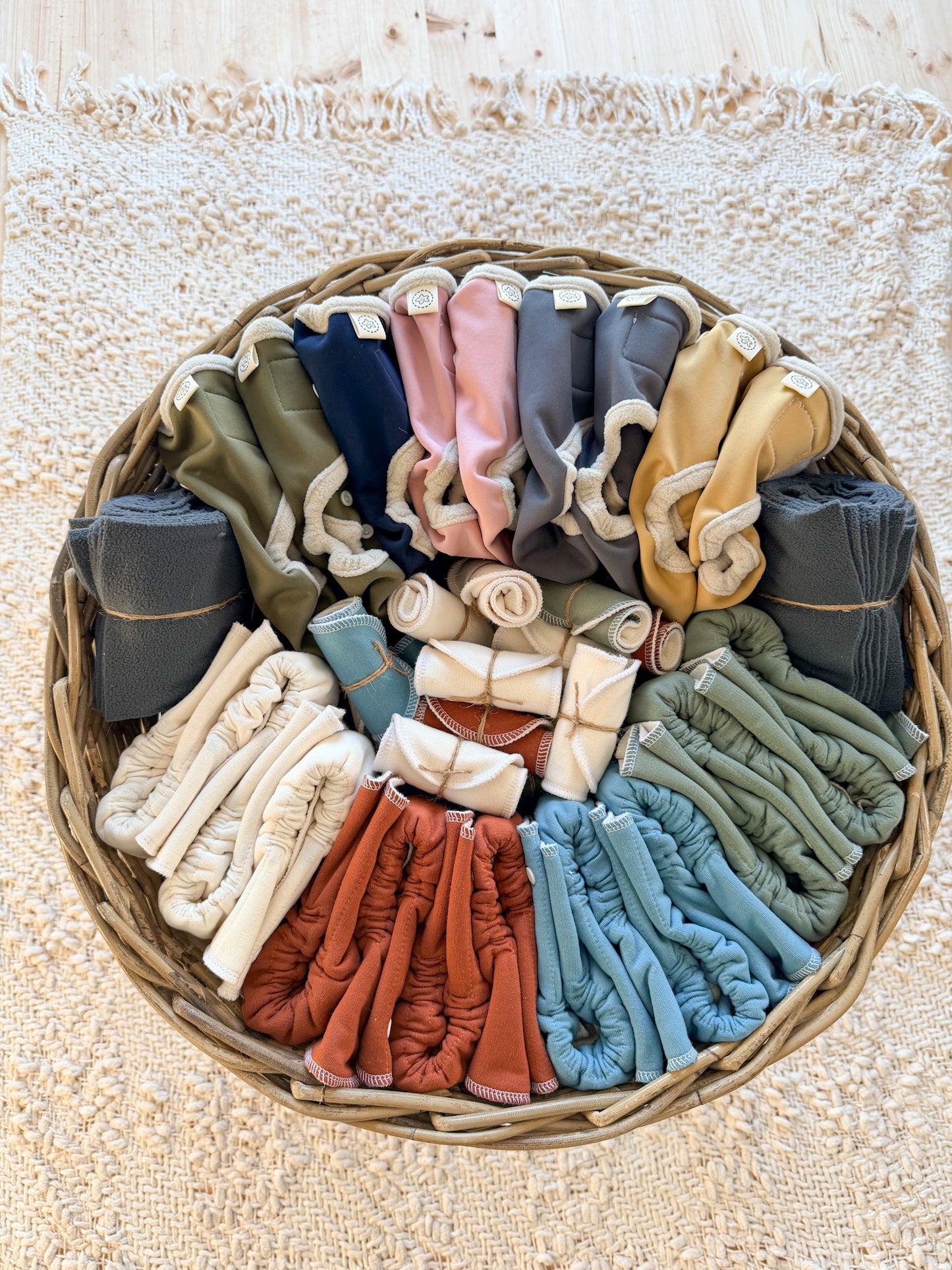 Birth to Potty Cloth Nappy Kit (Birth - 16kg)